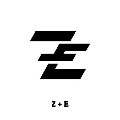 Logo Letter Z + E . . What next letter? 🤔 . . #letterlogo #letter #logoinspirations #logodesigner #logodesign #brandlokal #processdesign #fyp #trending #designletters#resultlogo Letter Z, Letter E, Letter Logo, Lettering Design, Logo Design, Monogram, ? Logo, Design