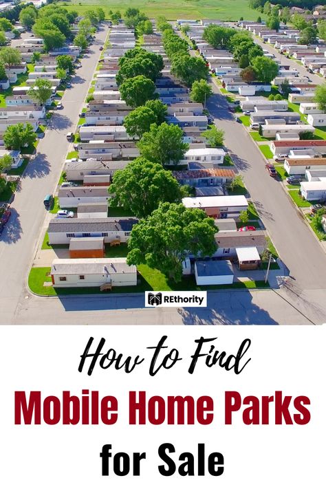 Are you interested in purchasing a mobile home park? With countless parks and opportunities available, it can be difficult to know where to start and how to find the right one for you. In this article, you'll learn how to identify and locate the perfect mobile home park for your needs, as well as understand the purchasing process involved. Get ready to start your journey towards owning a mobile home park today! Buying A Mobile Home, New Mobile Homes, Mobile Home Parks, Property Investor, Diy And Home Improvement, Real Estate Investor, Real Estate Broker, Commercial Real Estate, Best Investments