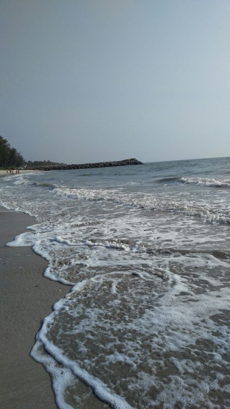 Beach Aesthetic Snapchat, Kappad Beach Photography, Kerala Sea Photography, Aesthetic Kerala Pictures, Calicut Beach Photography, Kokan Beach Snap, Kerala Beach Aesthetic, Juhu Beach Snap, Kerala Snapchat Stories