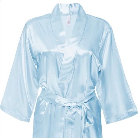 Silk Light Blue Robe Light Blue Dama Dresses For Quince, Quinceañera Blue Dresses, Blue Quinceanera Dama Dresses, Light Blue Quince Chambelanes, Quince Surprise Dance Outfits Light Blue, Pastel Blue Quinceanera Theme, Light Blue Venue Quince, Light Blue Dama Dresses, Light Blue Chambelanes Outfits