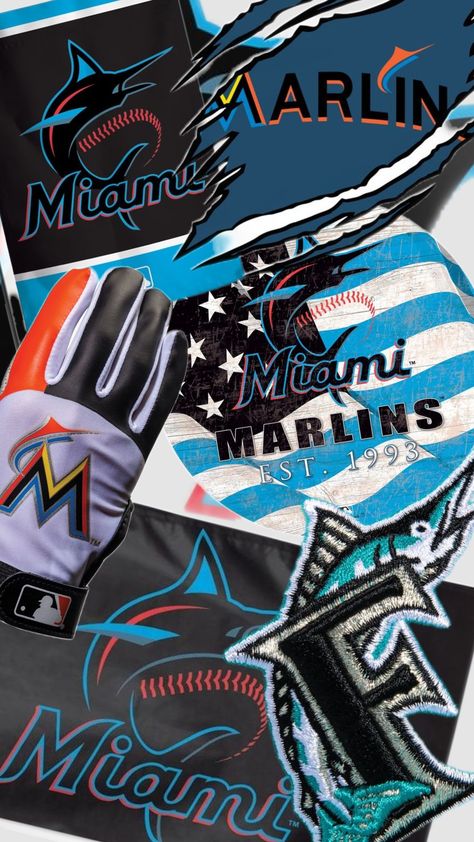 Miami Marlins #baseball #wallpaper Marlins Baseball, Baseball Wallpaper, Florida Marlins, Usa Baseball, Miami Marlins, Team Usa, Mlb, Miami, Florida