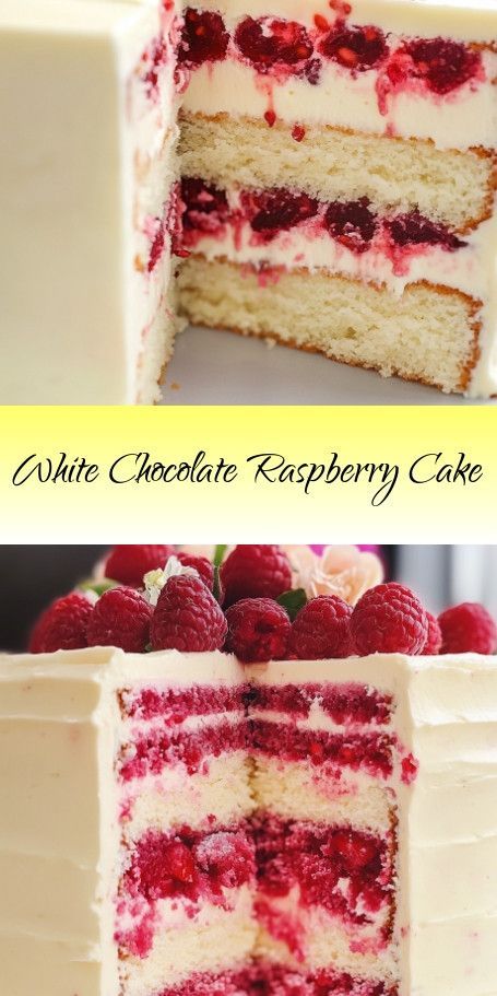 White Chocolate Raspberry Delight Cake Recipe Description: Indulge in the luscious combination of sweet white chocolate and tart raspberries with this delightful cake that's perfect for any special occasion. #WhiteChocolateRaspberry #CakeRecipe #DessertIdeas #BakingInspiration #HomemadeTreats #DeliciousDesserts #FoodieFavorites #SweetTreats #RaspberryDelight White Chocolate Raspberry Poke Cake, Chocolate Raspberry Poke Cake, Raspberry Poke Cake, Raspberry Delight, Chocolate Raspberry Cake Recipe, White Chocolate Pudding, White Chocolate Raspberry Cake, White Raspberry, Chocolate Garnishes