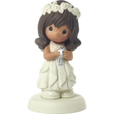 Brown Hair Medium, Precious Moments Dolls, Precious Moments Figurines, Hair Medium, Just Girly Things, Porcelain Dolls, First Communion, Cute Dolls, Precious Moments