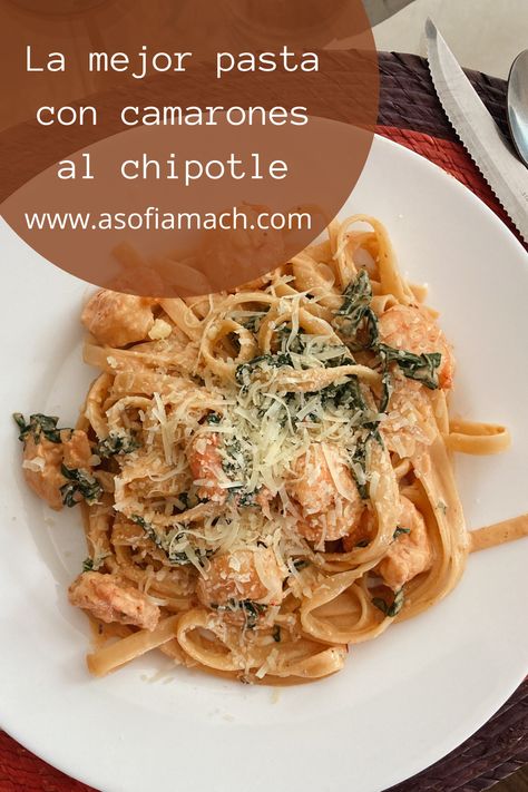 Pasta Al Chipotle, Pasta Alfredo Receta, Enchiladas Suizas, Pasta Alfredo, Alfredo Pasta, Vegan Recipes Easy, Pad Thai, Alfredo, Slow Cooker