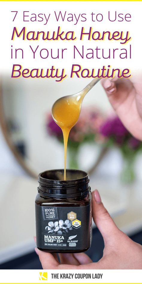 Manuka Honey Face Mask, Honey Skincare, Manuka Honey Benefits, Diy Honey, Body Conditioner, Honey Beauty, Natural Beauty Routine, Honey Skin, Honey Face Mask