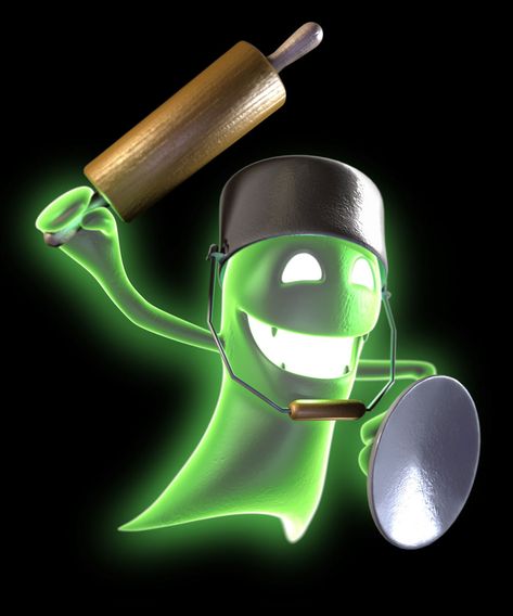 Green Ghost from Luigi's Mansion: Dark Moon Ghost Thumbnail, Cybery2k Wallpaper, Luigi's Haunted Mansion, Luigi's Mansion Dark Moon, Luigi's Mansion 3, Green Ghost, Moon Artwork, Y2k Background, Luigi's Mansion