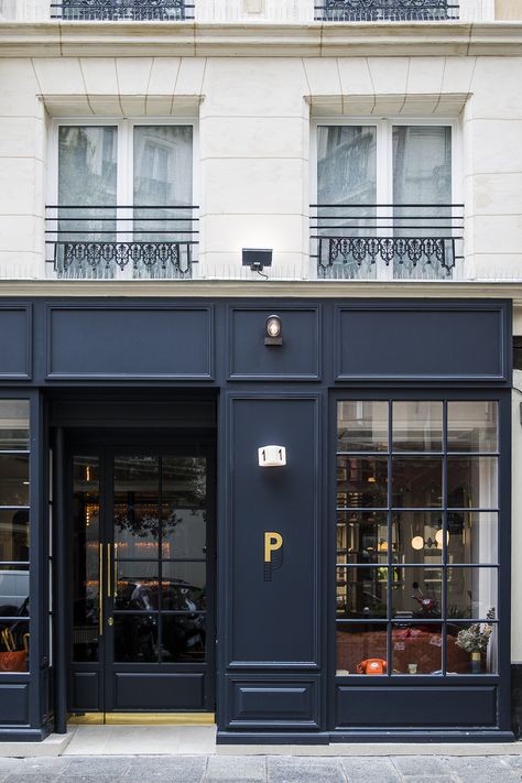 Restaurant Facade, Fat Coffee, Parisian Hotel, Shop Facade, Hotel Exterior, Storefront Design, Desain Editorial, Burger Bar, Shop Fronts