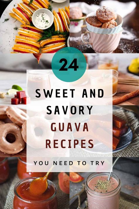 80+ Best Healthy Dessert Recipes (For Every Season!) - Yummy Addiction What To Do With Guava Paste, Guava Fruit Recipes, Guava Breakfast Recipes, Guava Appetizers, Strawberry Guava Recipes, Yellow Guava Recipes, Guava Preserves Recipe, Recipes With Guava, Guava Recipes Healthy