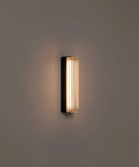 Estadio Singular Wall Lamp | Santa & Cole | High-Quality Contemporary Design – TRNK Santa Cole, Black Outdoor Wall Lights, Glass Brick, Bathroom Wall Sconces, Bathroom Wall Lights, Outdoor Wall, Outdoor Wall Lighting, Outdoor Walls, Glass Wall