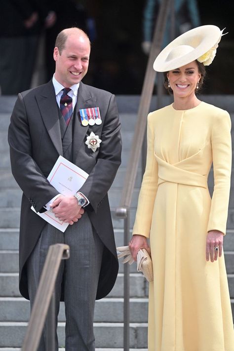 See Every Photo from Queen Elizabeth's Platinum Jubilee Celebration Queen Jubilee, Jenny Packham Dresses, Lady Louise Windsor, Platinum Jubilee, Yellow Outfit, Duchess Of Cornwall, Princess Anne, Princesa Diana, Style Inspiration Summer