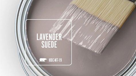 LAVENDER SUEDE HDC-NT-19 | Behr Paint Colors Lavender Paint, Behr Paint Colors, Paint Color Inspiration, Behr Paint, Purple Paint, Paint Swatches, Room Paint Colors, Pink Paint, Bedroom Paint