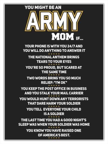 Army Mom Quotes, Army Basic Training, Proud Army Mom, Military Party, Army Party, Army Family, Military Quotes, Mom T Shirts, Military Mom