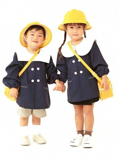 Japanese Elementary School, Japanese Uniform, Japanese Kids, School Uniform Kids, Kids Uniforms, Asian Kids, Japanese School, Cosplay Characters, Arte Inspo