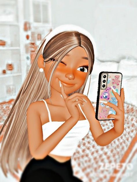 Zepeto Beach Background, Zepeto Couple Outfit, Zepeto Preppy, Zepeto Character Ideas, Aesthetic Zepeto Character, Cute Background For Zepeto, Blonde Hair Cartoon, Zepeto Avatar Ideas, Girly M Instagram