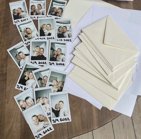 Polaroid Wedding Invitations Polaroid Wedding, Diy Wedding Invitations, Cozy Backyard, Instant Film, Wedding Invitations Diy, Backyard Wedding, Wedding Bells, Pre Wedding, Diy Wedding