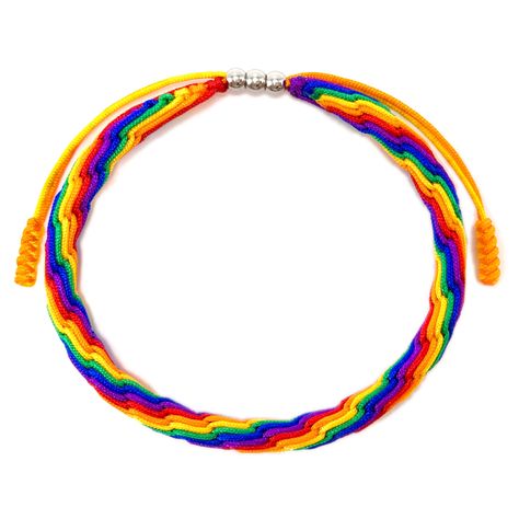 PRICES MAY VARY. GREAT KEEPSAKE: Our handmade LGBT pride bracelet is a piece of jewelry that is carefully crafted using various colors of string to represent the LGBT pride flag. The bracelet can be worn by anyone who identifies as LGBT or as an ally of the LGBT community. UNIQUE ART AND DESIGNS: LAMIBEE, where every piece is carefully crafted by skilled artisans using the finest quality materials. We believe that jewelry should be a reflection of the wearer's unique story, and we are passionate Lgbt Bracelet, Support Lgbtq, Recycled Bracelets, Bracelet For Him, Pride Love, Pride Bracelet, Love Wins, Different Shades Of Pink, Wrist Wrap