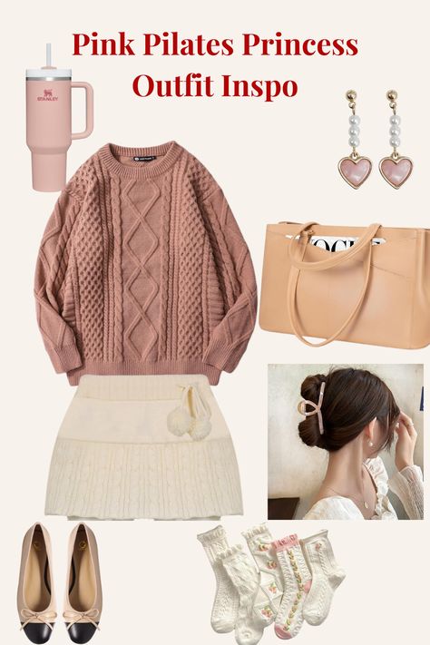 All items are from Amazon and on my blog! Pink pilates princess outfits, pink pilates princess aesthetic, fall outfit inspo, fall outfits, pink lifestyle, self help, glow up, wonyoungism, motivation, tips, advice, kpop, clean girl, clean girl aesthetic, #studytips #wonyoungism #thatgirl, #itgirl #pinkpilatesprincess Cute White Socks, Pilates Princess Outfit, Pink Pilates Princess Outfits, Wonyoungism Motivation, Pink Pilates Princess Aesthetic, Pilates Princess Aesthetic, Fuzzy Skirt, Vintage Diary, Princess Outfit