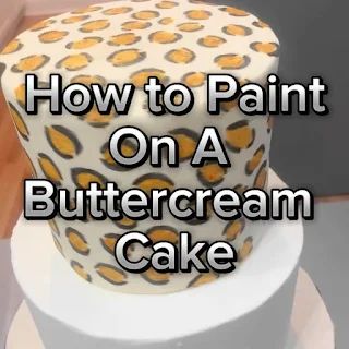 Vanilla Cake Frosting, Chocolate Ganache Recipe, Buttercream Decorating, How To Make Marshmallows, Fondant Recipe, Cake Frosting Recipe, Simple Syrup Recipes, Hand Painted Cakes, Ganache Recipe