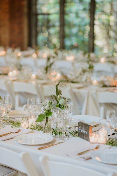 Simple Wedding Centerpieces Square Table, Winery Rehearsal Dinner Decorations, Wedding Table Setting Knotted Napkin, Bridal Portraits Display At Reception, Minimalist Wedding Reception Table, Relaxed Summer Wedding, Muted Autumn Color Palette Wedding, Wedding Square Arch Flowers, Modern Beach Wedding Ceremony