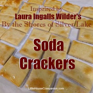 Soda Crackers Recipe, Laura Ingalls Wilder Recipes, Prairie Recipes, Savory Spreads, Soda Crackers, Homestead Recipes, Heritage Recipes, Crackers Recipe, Pioneer Life