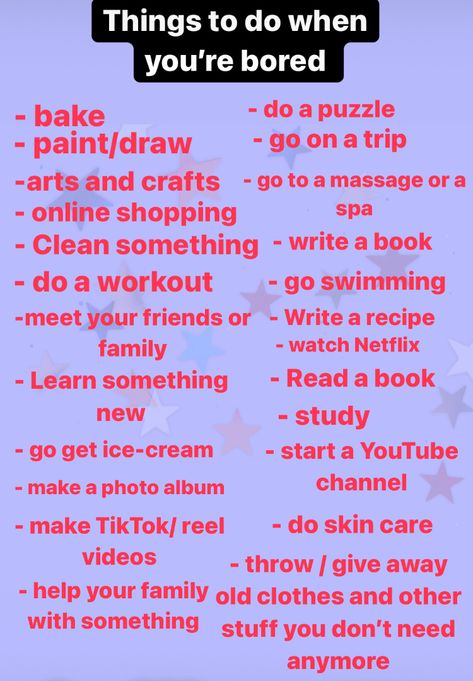 Bored Ideas, Make A Photo Album, Free Summer Activities, What To Do When Bored, Family Learning, Things To Do When Bored, Food Writing, Skincare Video, Things To Do At A Sleepover