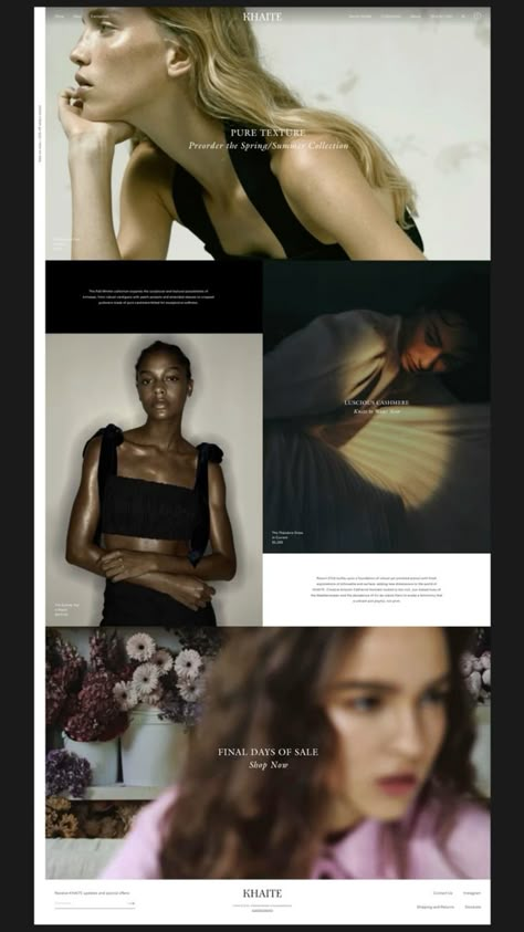 High Fashion Website Design, Luxury Fashion Website Design, Luxury Email Design, Fashion Email Design, Luxury Website Design, Luxury Graphic Design, Feminine Web Design, Fashion Website Design, Fashion Web Design