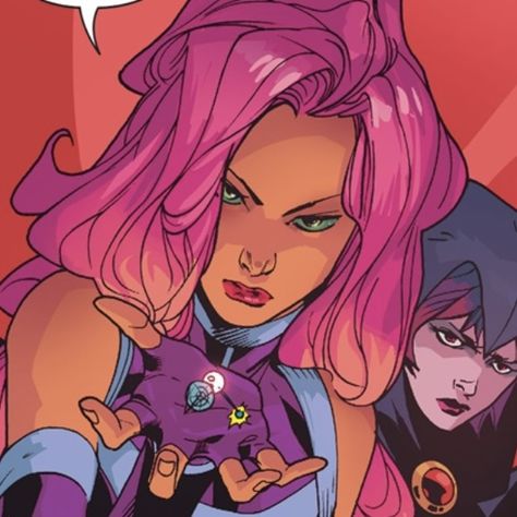 Starfire Comics Icons, Starfire Comics, Starfire Dc, Comic Women, Starfire And Raven, Nightwing And Starfire, Teen Titans Fanart, Marvel And Dc Characters, Dc Icons