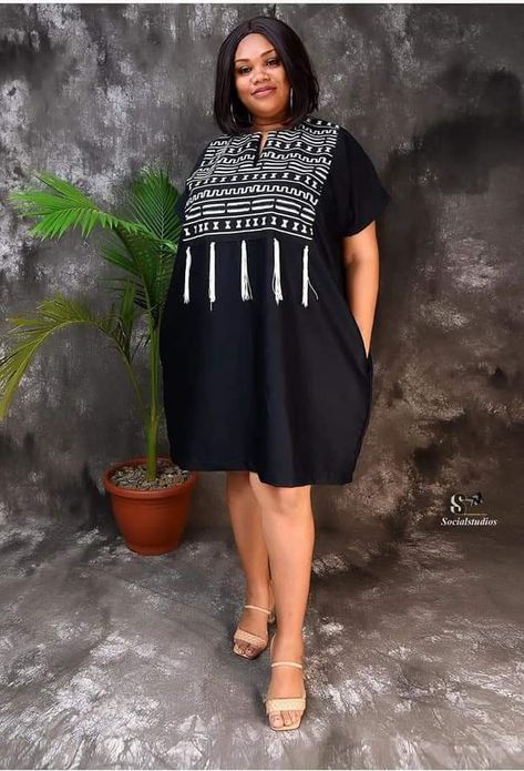 Free Short Gown Styles For Material, Free Bubu Gown Styles, Short Free Gown, Short Bubu Gown Styles, Styles With Materials, Latest Bubu Gown, Simple Short Ankara Dresses, Short Gown Styles For Material, Ankara Bubu Gown Styles