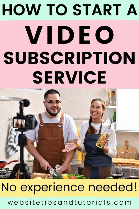 How to start a video subscription service with one cheap purchase. Easily upload videos, accept payments, viewable content for FireTV, Roku, Apple TV, etc. This is an excellent business idea for a full time business or side hustle where you can work from home. Great if you are currently a blogger or online entrepreneur, or if you've never started your own business before. #BusinessIdeas #StartYourOwnBusiness #VideoSubscriptionService #WorkFromHome #MakeMoneyOnline #NewBusinessIdea #Entrepreneur How To Start A Subscription Business, How To Get Free Netflix Subscription, Video Content Ideas For Small Business, Small Business Start Up, Cooking Club, New Business Ideas, Small Business Advice, New Career, Online Entrepreneur