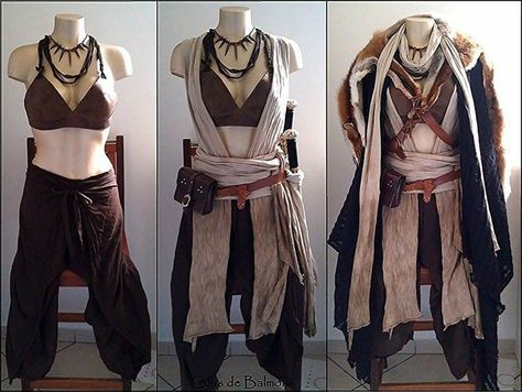 Amazon Costume, Larp Outfit, Pantalon Thai, Cape Wedding, Fair Outfits, Fest Outfits, Bra Cup, Rock Punk, Fantasy Costumes