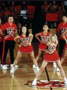 Cheerleading Cheers, Cheerleading Outfits, Dance Routines, Netflix Streaming, Kirsten Dunst, Cone Bra, Film Serie, Bring It, The Cast