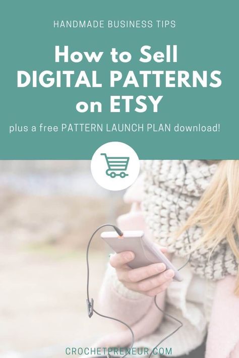 Ready to sell your designs on Etsy but don't know how? Here's a step-by-step guide on how to list patterns on Etsy for digital download. It's easier than you think! #sellonetsy #etsyseller #howtolistpatternsonetsy #listpatternsonetsy #sellprintableonetsy Book Bin Labels, Crochet Bloggers, Small Business Social Media, Instagram Algorithm, Etsy Success, Crochet Business, Handmade Sellers, Crochet Blog, Etsy Business