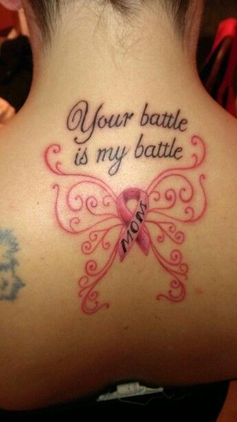 i love this classy but meaningful tatoo Pink Ribbon Tattoos, Hawaii Tattoo, Survivor Tattoo, Awareness Tattoo, Ribbon Tattoos, Mom Tattoos, A Tattoo, Beautiful Tattoos, Butterfly Tattoo