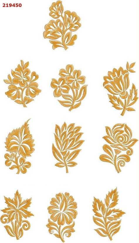 10 butta embroidery design Fancy Butta Design, Traditional Butta Design, Embroidery Butta Design, Saree Butta Design Sketch, Floral Butta Embroidery, Buta Design, Butta Design, Kurta Embroidery, Butta Embroidery