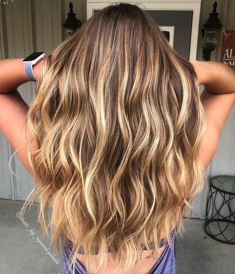 Light Brown Hair with Golden Blonde Balayage Golden Blonde Balayage, Golden Brown Hair, Brown Ombre Hair, Brown Hair Looks, Blond Balayage, Brown Hair With Blonde Highlights, Hair Color Light Brown, Brown Hair Balayage, Balayage Hair Blonde