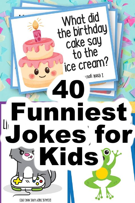 This list of the best jokes for kids is perfect for kids looking for a delightful way to entertain friends, guests, or the whole family. Kid Jokes Funny, Funny Kid Jokes, Birthday Jokes For Kids, Kids Jokes Funny, Summer Jokes For Kids, Clean Jokes For Kids, Best Kid Jokes, Jokes For Kids Funny, Thanksgiving Jokes For Kids