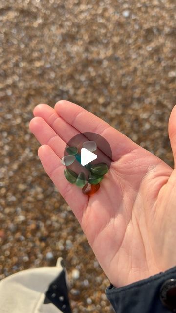 Katie Harper on Instagram: "I love going to the beach to collect sea glass I find it so relaxing plus exciting ✨ 

I hope to create a piece of coastal artwork that will document all the sea glass I find in a day. 

#seaglass#seaglassofinstagram#seaglassaddict#seaglassart#coastalartwork#art#artist#artwork#beachcombingfinds#beachcombingtreasures#beach" Clear Sea Glass Art, Seaglass Art Ideas, Seaglass Crafts, Sea Glass Artwork, Sea Glass Gifts, Sea Glass Art Diy, Seaglass Art, Coastal Artwork, Diy Christmas Ornament