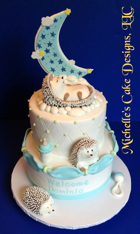 Hedgehog Baby Shower Ideas, Sonic The Hedgehog Cake, Hedgehog Nursery, Hedgehog Party, Hedgehog Baby, Sonic Cake, Hedgehog Cake, Cake Fails, Hedgehog Birthday