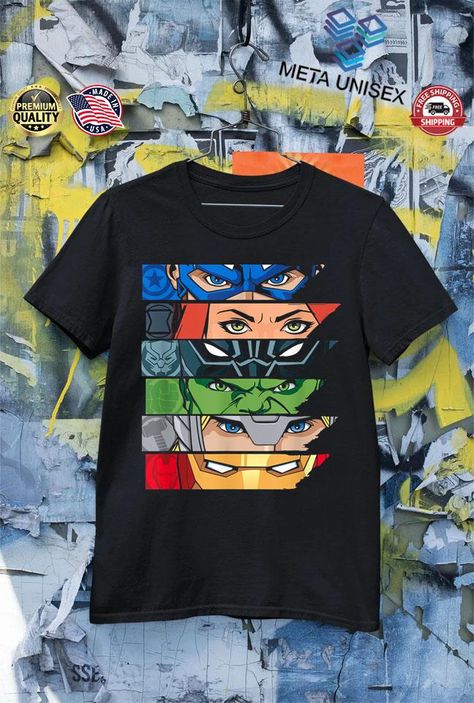 marvel avengers tshirt Check more at https://homehemi.com/product/marvel-avengers-tshirt-275/ Clothes Painting, Avengers Shirt, Rich Fabric, Marble Colors, Fashion T Shirt, New Trend, Trend Fashion, Soft Shorts, Eye Black