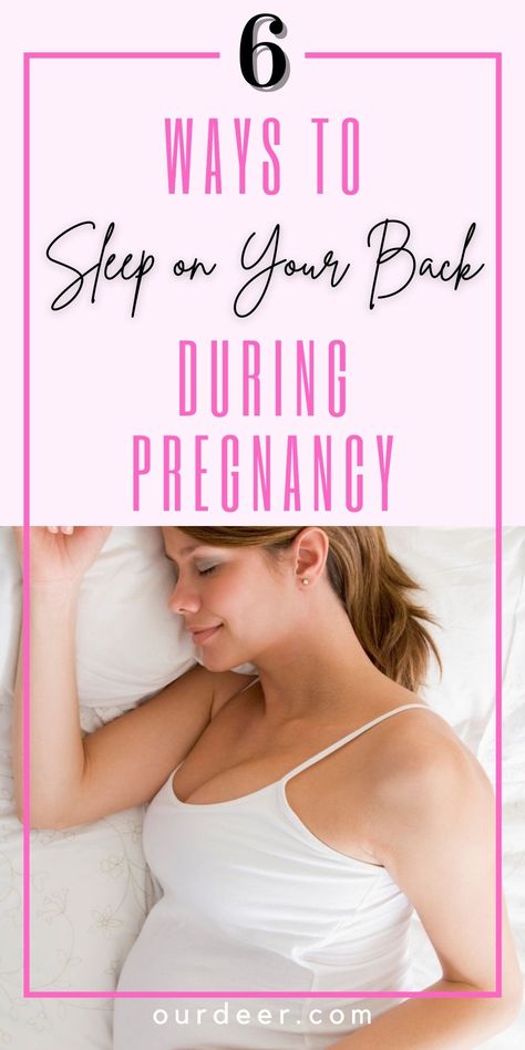 During the final trimester of pregnancy, a woman has to sleep on her back because side and stomach sleeping have become impossible #pregnancy #pregnancyexpect Sleep While Pregnant, Sleeping On Back, Sleep On Your Back, Back Sleeping, Ways To Sleep, How To Sleep, Trimesters Of Pregnancy, Sleeping Positions, Your Back