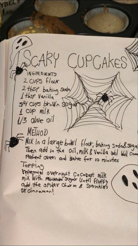 Cottagecore Baking Recipes, Cottagecore Baking, Scrapbook Recipe Book, Homemade Recipe Books, Recipe Book Design, Recipe Book Diy, Homemade Cookbook, Recipe Drawing, Baking Book