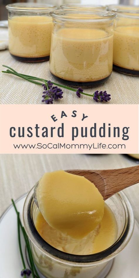 Custard Pudding Recipe, Easy Pudding, Pudding Pops, Custard Slice, Easy Custard, Caramel Custard, Hot Desserts, Baked Caramel, Pudding Pie