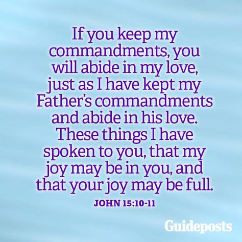 JOHN 15:10 - 11 So, we call ourselves followers, 'doers of what Christ did'... why do we not see the irony of 'putting away the Commands of God'?! Inspiring Verses, Bible Resources, Seventh Day Adventist, I Have Spoken, Christian Stuff, Study Tools, John 3, Bible Truth, Favorite Bible Verses