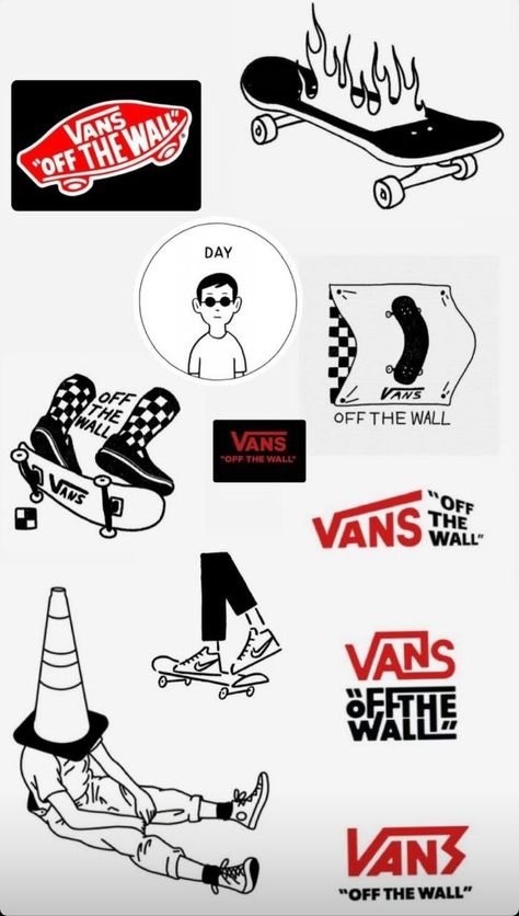 Vans Illustration, Stickers Vans, Pale Girls, Van Drawing, Imagination Illustration, Chucks Style, Skate Stickers, Van Wall, Tenis Vans