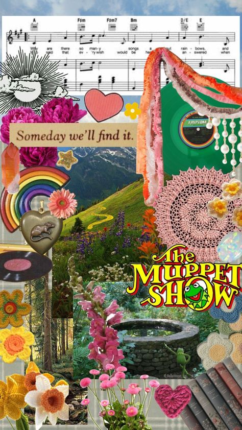 rainbow connection // #muppetshow #muppets #nostalgia Rainbow Connection, Funny Phone Wallpaper, Jim Henson, Gremlins, Aesthetic Collage, Connect With People, Your Aesthetic, Creative Energy