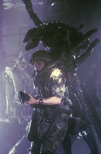 Aliens Movie Art, Aliens Colonial Marines, Alien 3, Aliens 1986, Alien 1979, Aliens Funny, Aliens Movie, Alien Vs Predator, Sci Fi Horror