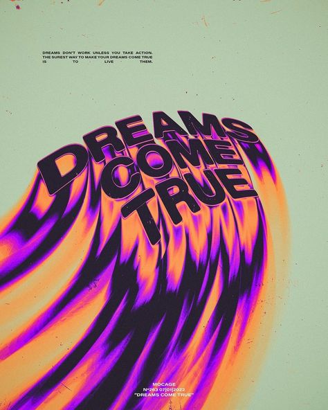 @mocagedesign shared a photo on Instagram: “"RP Dreams come true" Typography Poster Design N°263 07|01|2022 • Want a commission work? Hit me up in my DMs. =) • Get all my Artworks as…” • Apr 7, 2022 at 12:30pm UTC Girl Dj Aesthetic, Typography Poster Design, Tarot Cards Art, Dream Art, Dreams Come True, Instagram Repost, Typography Poster, Cool Posters, Graphic Design Posters