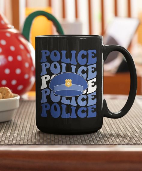 Gift For Police Officer, Police Retirement Gifts, Gifts For Cops, Police Retirement, Law Enforcement Gifts, Phd Gifts, Police Humor, Social Worker Gifts, Mechanic Gifts