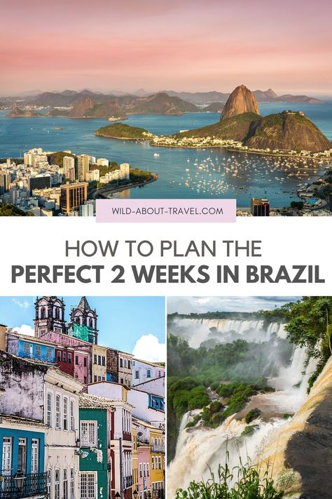 2 weeks in Brazil. How to plan an unforgettable itinerary Brazil Islands, Brazil Things To Do, Vacation In Brazil, Brazil Travel Aesthetic, What To Do In Brazil, Brazil Places To Visit, Travelling Brazil, Brazil Bucket List, Brazil Itinerary 1 Week