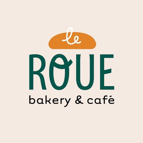 French Restaurant Branding, French Bakery Logo, French Logo Design, Cafe Branding Logo, Bakery Font, Bakery Branding Logo, Brunch Design, Truck Branding, Lauren Hom